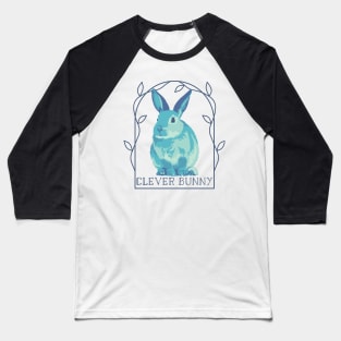 Clever Bunny Baseball T-Shirt